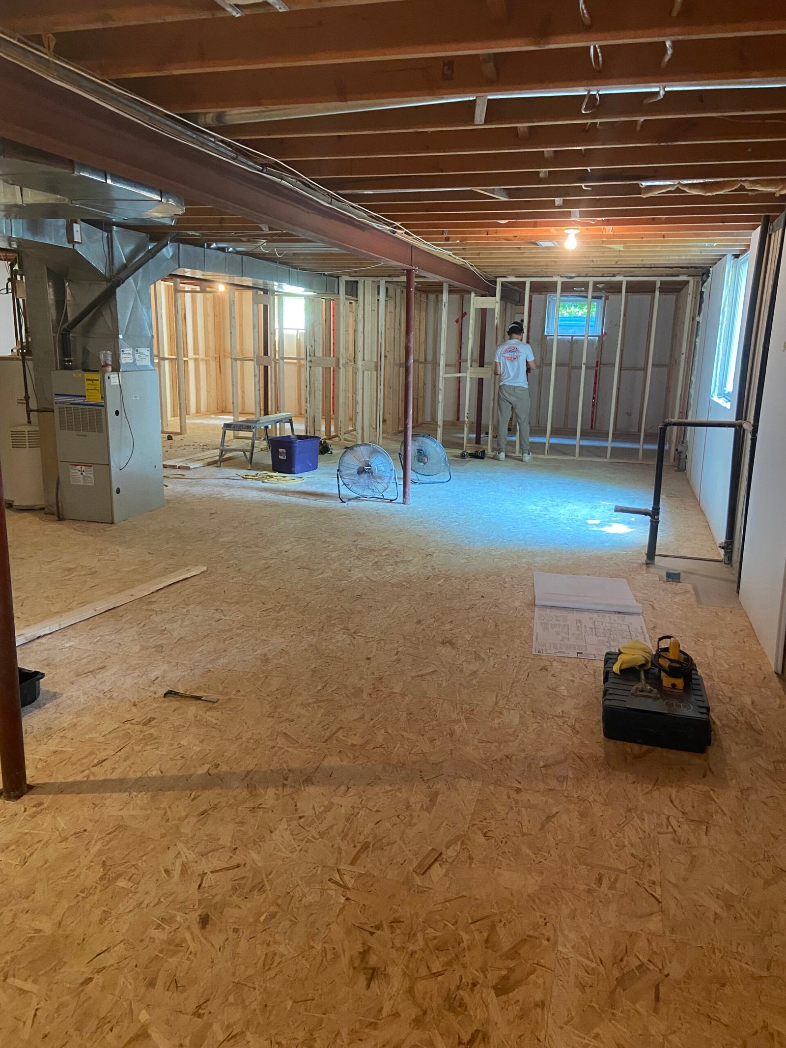 Legal Basement Conversion In Progress